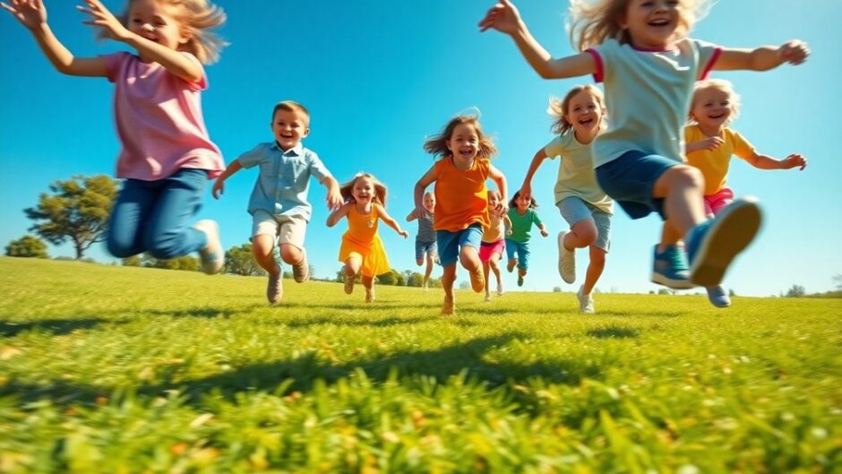 Wichtigkeit von Bewegung bei Kindern