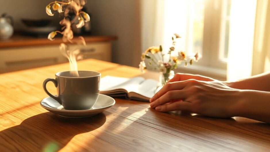 Mach mal langsam und genieß das Leben